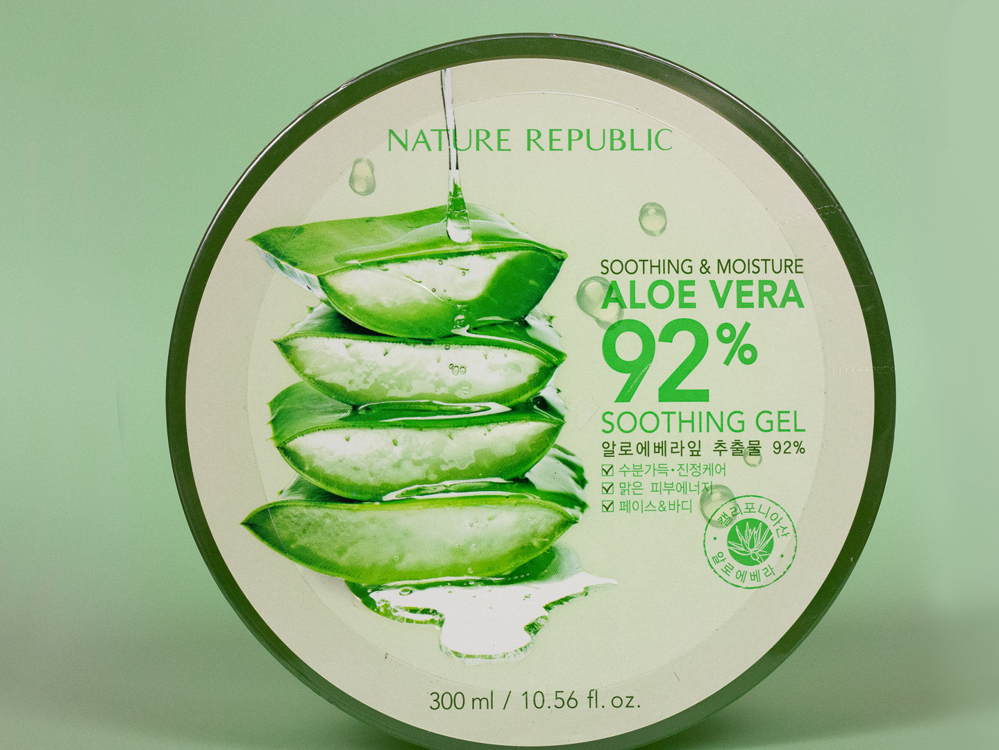 Nature Republic Soothing & Moisture Aloe Vera 92% Soothing Gel 300ml