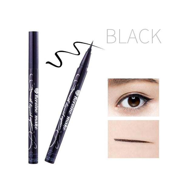 Isehan Kiss Me Heroine Make Smooth Liquid Eyeliner 01 Black